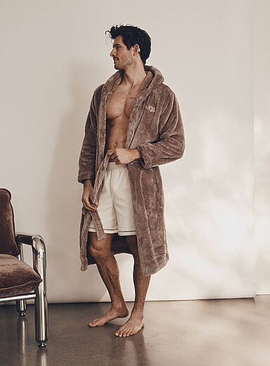 Beckett cozy plush robe