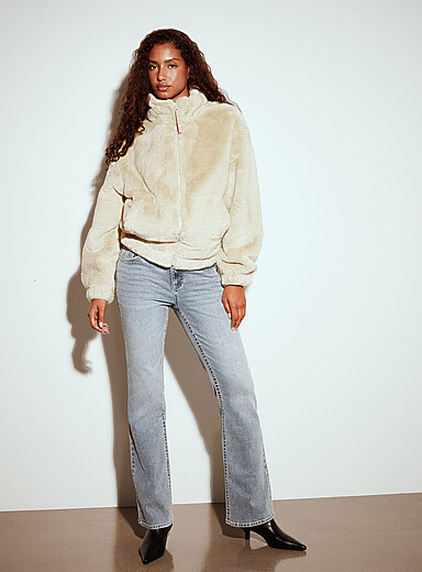 La veste Tash fausse fourrure