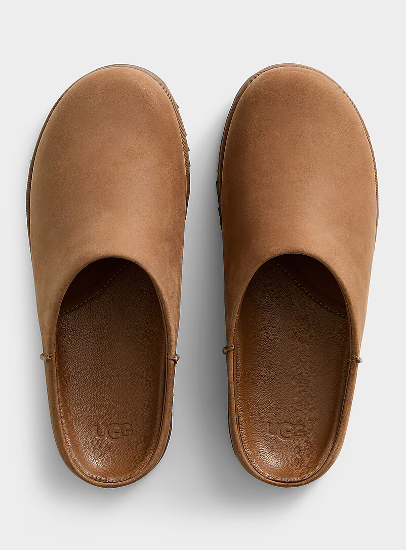 Otzo hazel brown leather mule slippers | UGG | All Our Shoes | Simons