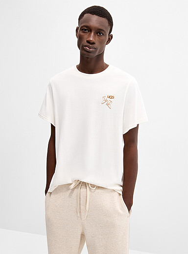 Le t-shirt d&eacute;tente broderie bottes