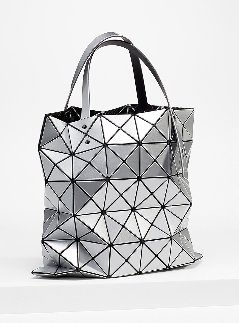 Bao Bao Issey Miyake Silver Lucent tote for women