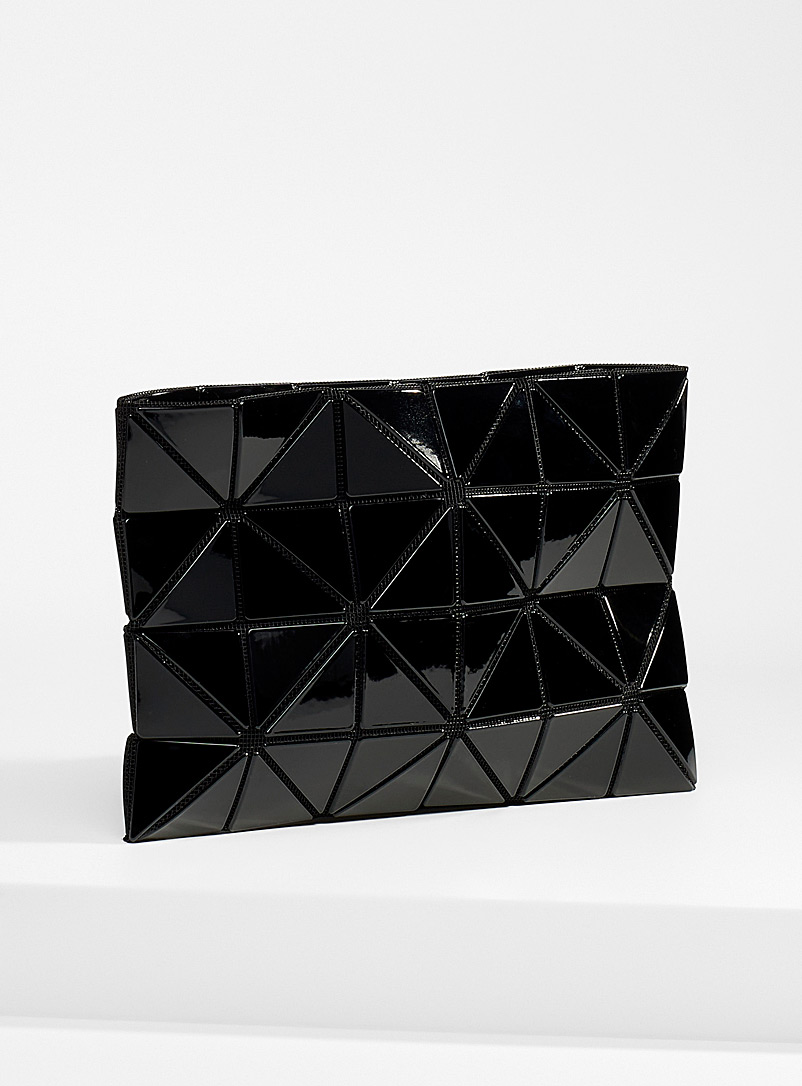 Bao Bao Issey Miyake Black Lucent pouch for women