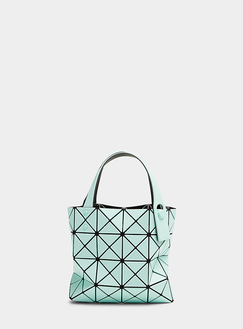 Bao Bao Issey Miyake Lime Green Lucent Boxy small bag for women