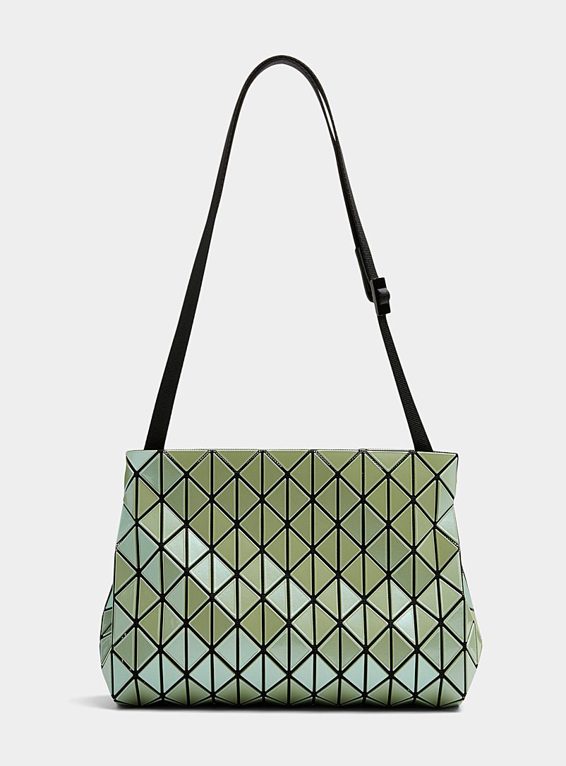 Bao Bao Issey Miyake Khaki Row crossbody bag for women