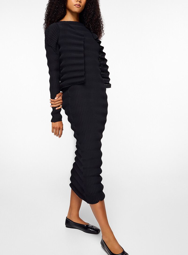 Spring Pleats pleated open cardigan product image 2