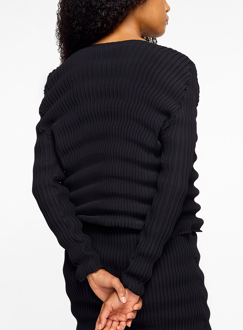 Spring Pleats pleated open cardigan product image 3