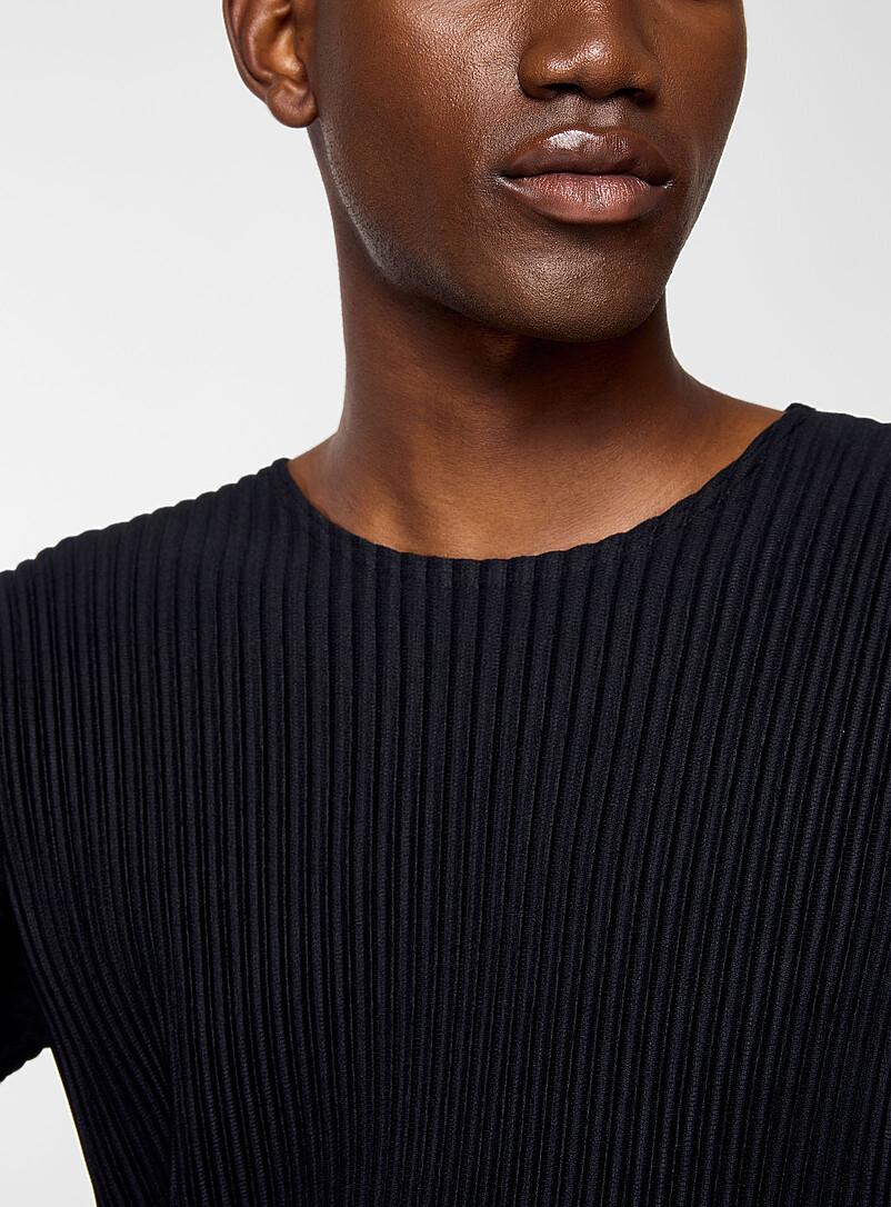 Pleated long-sleeve T-shirt product image 2