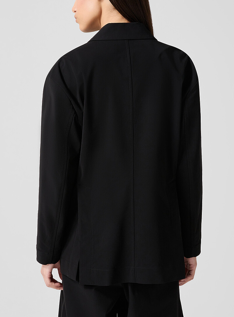Looped double-breasted loose blazer product image 3