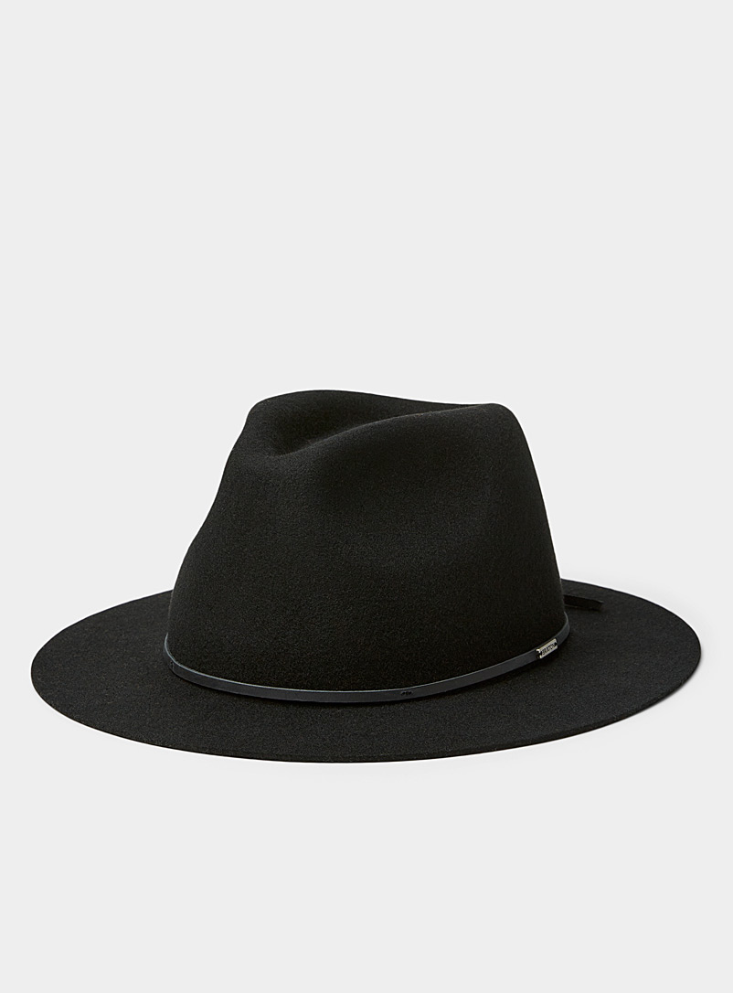 Brixton: Le chapeau Wesley Noir pour homme