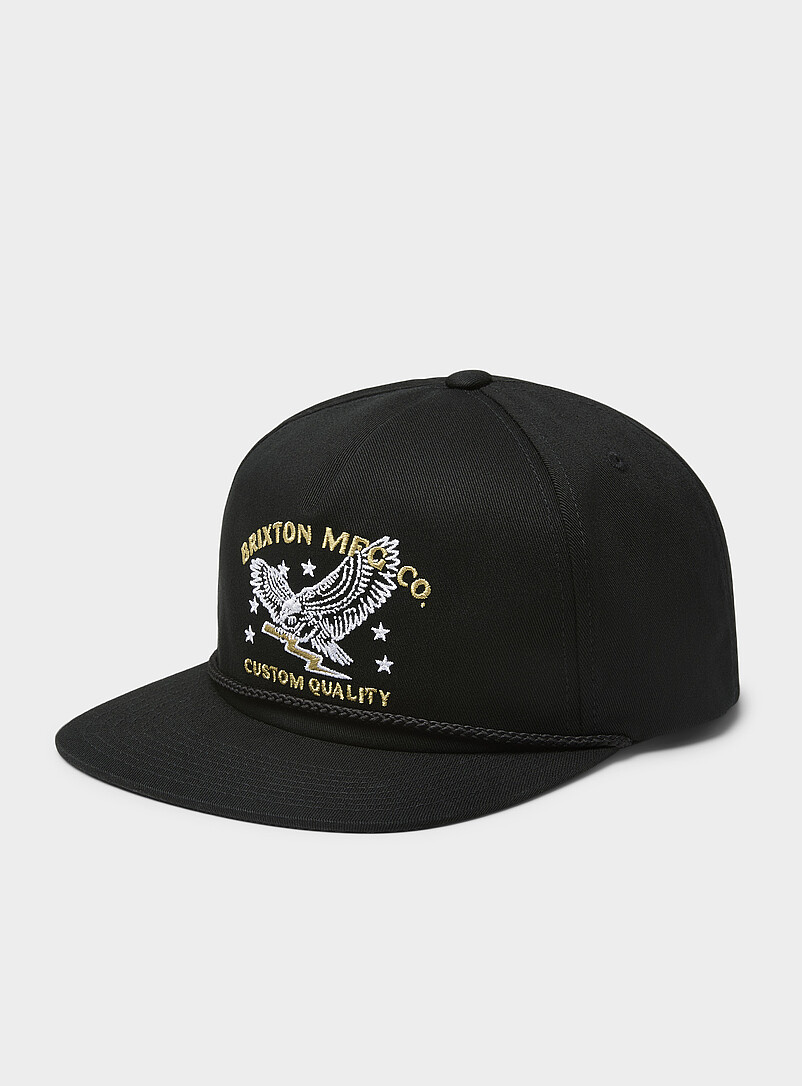 Eagle logo flat-visor cap | Brixton | Caps for Men | Simons