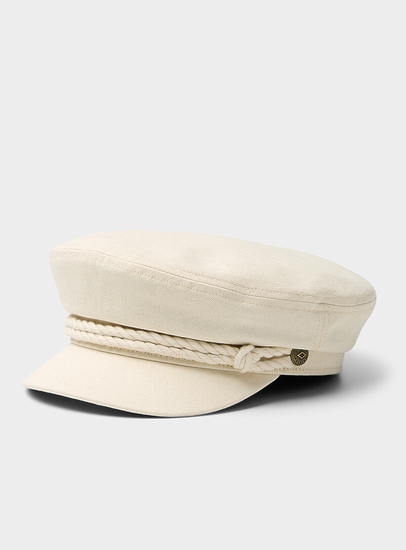 White Fiddler Cap Women's Hats, Caps, and Tuques | Simons Canada