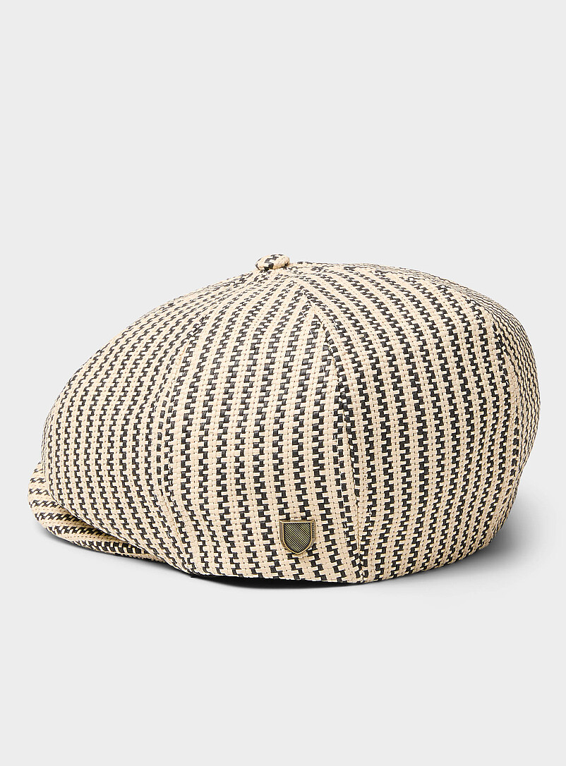 Brixton Ivory/Cream Beige Lightweight newsboy cap See our available materials for women