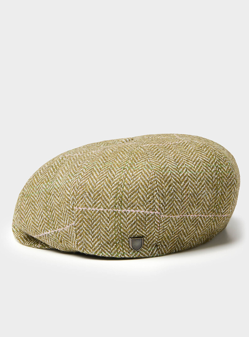Brixton Ivory/Cream Beige Lightweight newsboy cap See our available materials for women