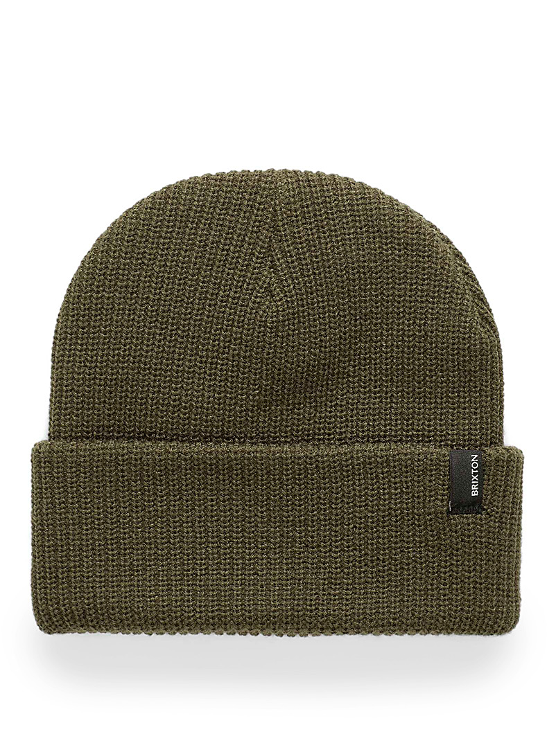 Brixton Mossy Green Heist tuque for women