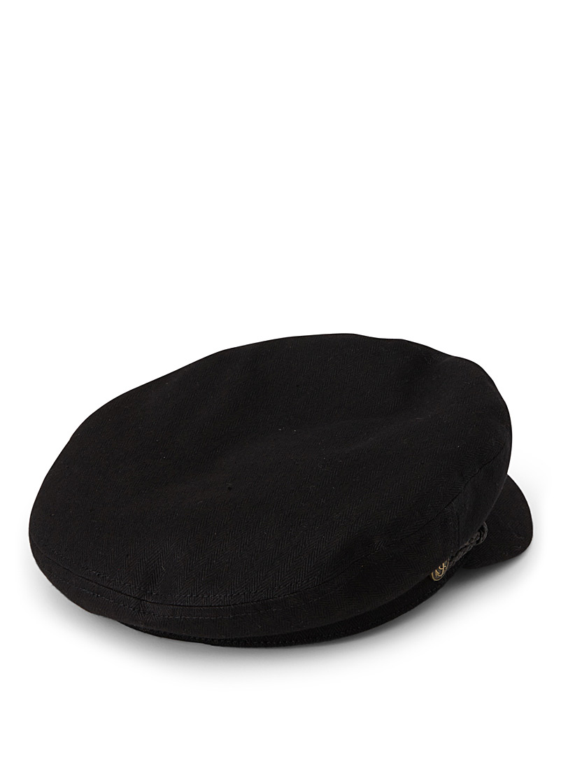 Brixton Black Classic sailor cap for women