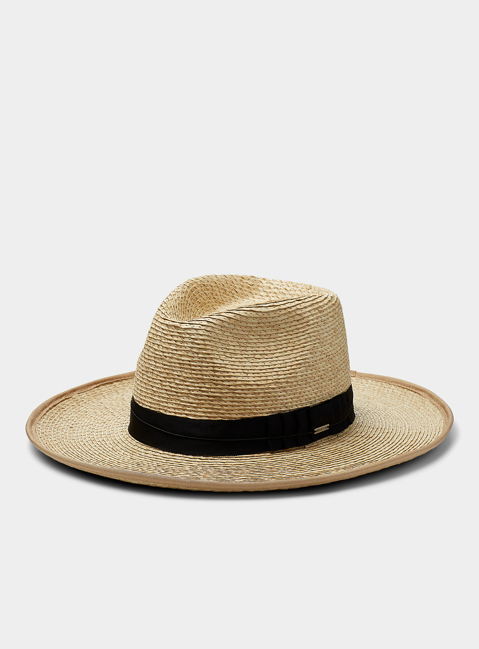 Brixton Reno Straw Sun Hat In Sand
