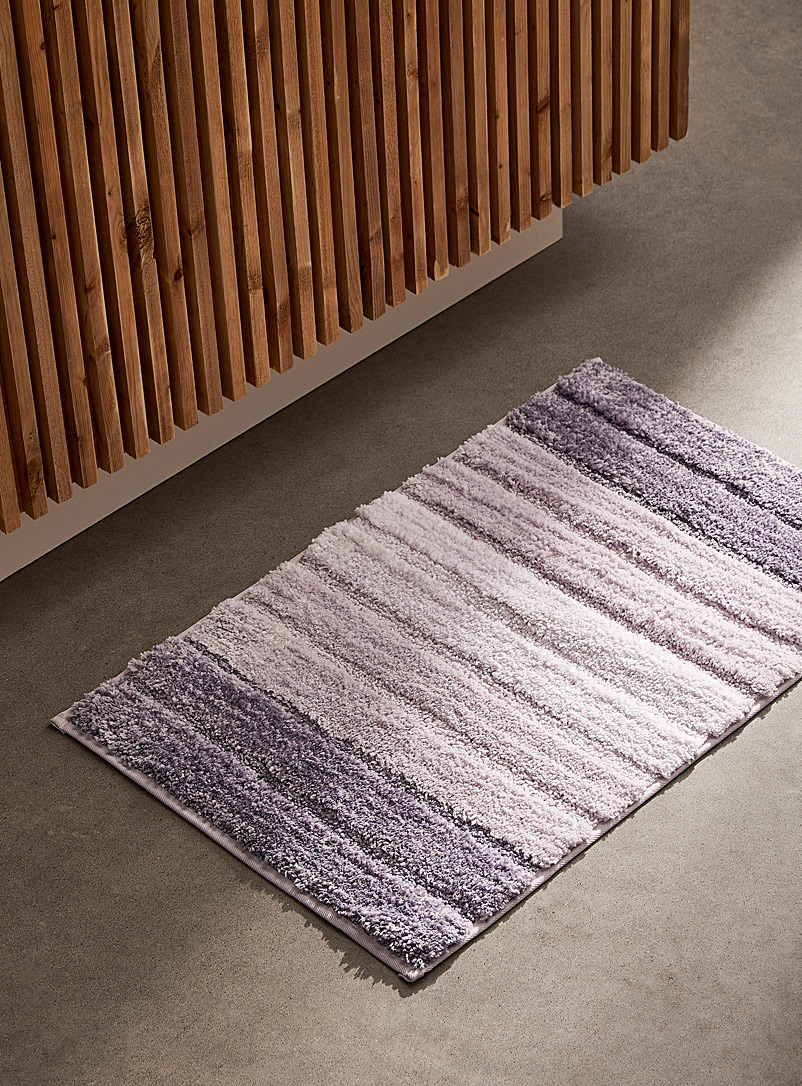 Simons Maison Lilacs Purple shading bath mat 50 x 80 cm