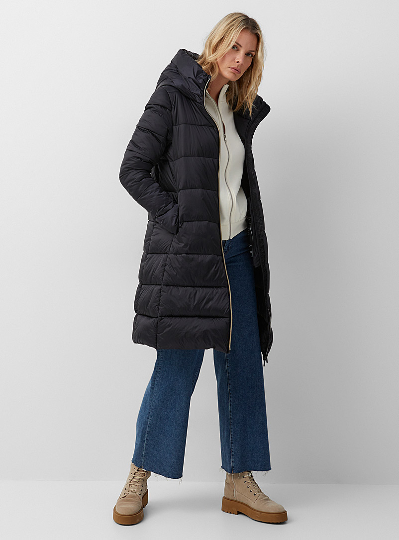 Lysa 3/4 satiny puffer jacket | Save the Duck | Women's Quilted and ...