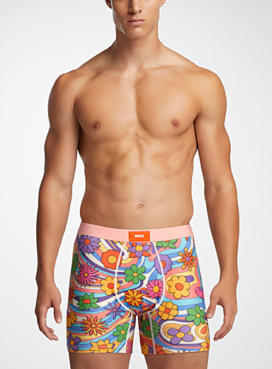 Classic Boxer Brief : Flower Power Royal