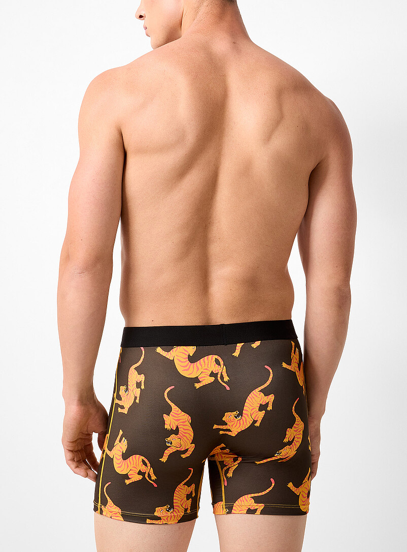5" tiger boxer brief Polyester product image 2