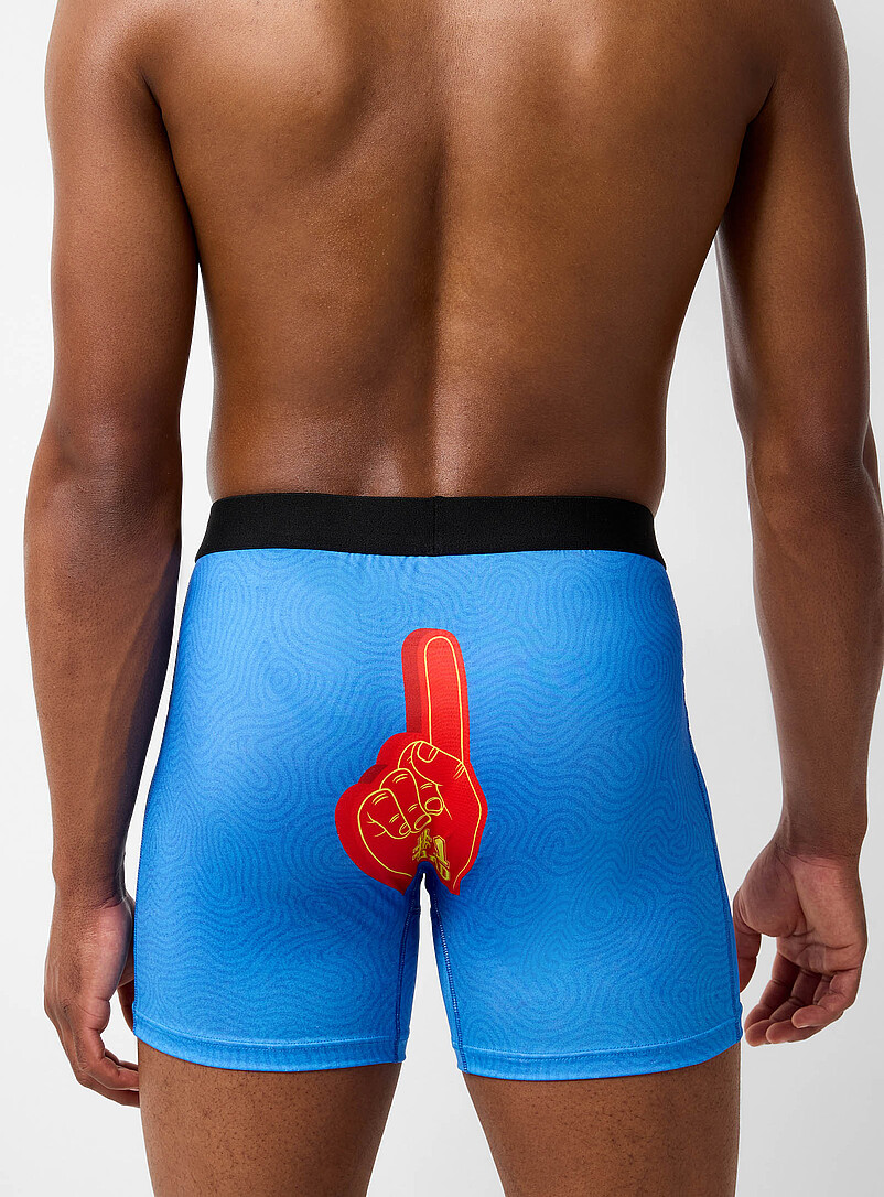 5" number 1 dad boxer brief Polyester product image 2