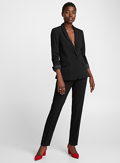 Straight minimalist jacket | Icône | Shop Women's Blazers Online in ...