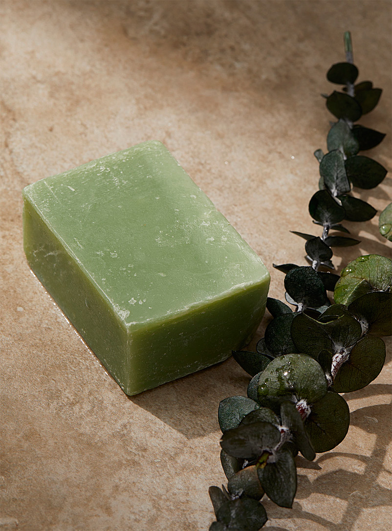 Au Naturel Lime Green Eucalyptus and mint soap