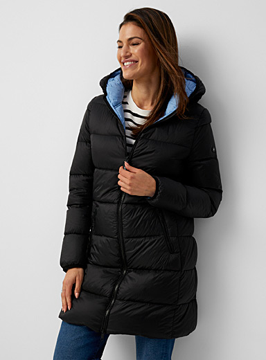 Golden accent fitted puffer jacket, Part Two, Women's Quilted and Down  Coats Fall/Winter 2019