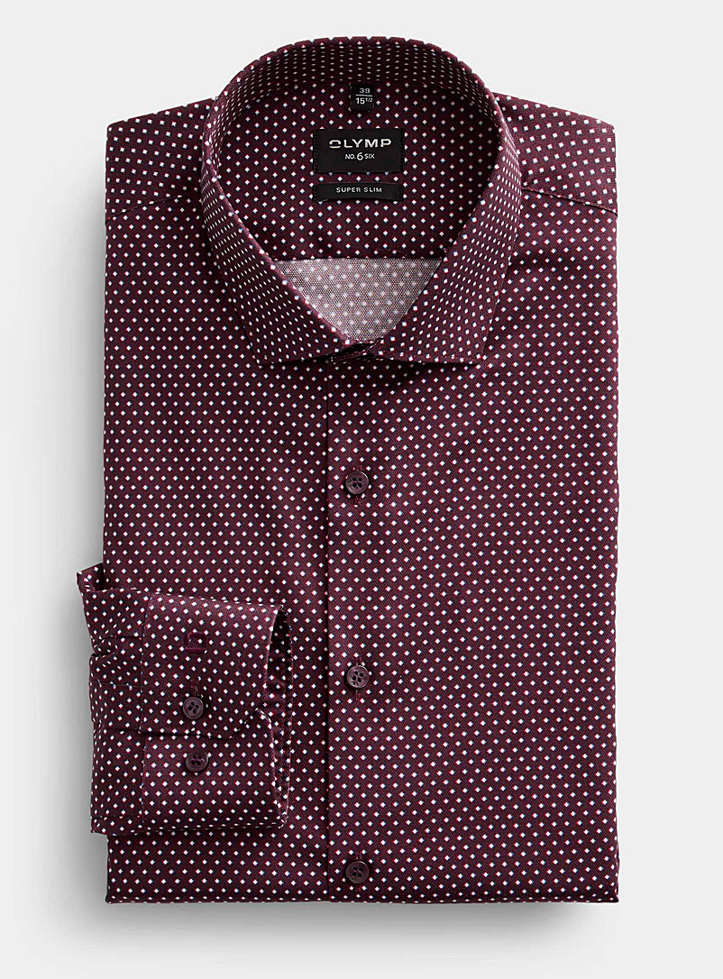 Tailored Fit Micro Dot Dress Shirt