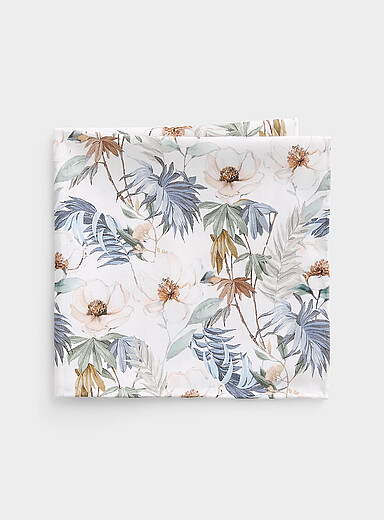La pochette fleurs tropicales