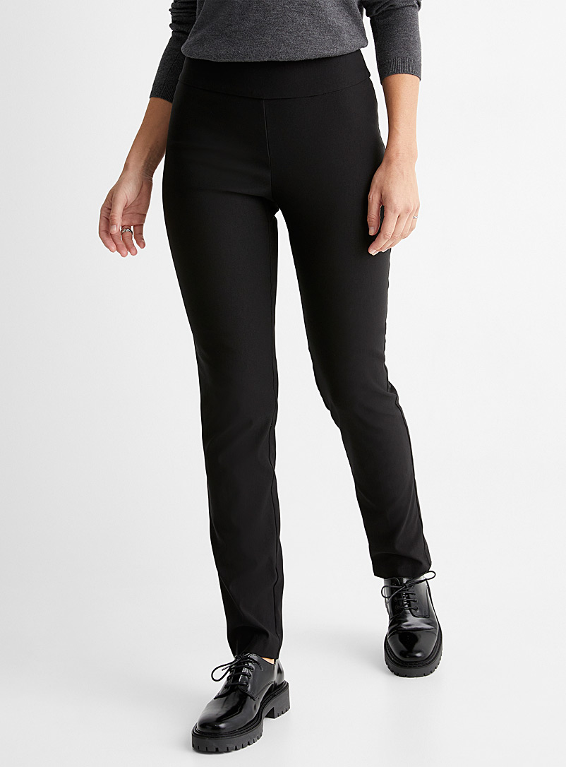 Up! Black Fitted slimming pant for women