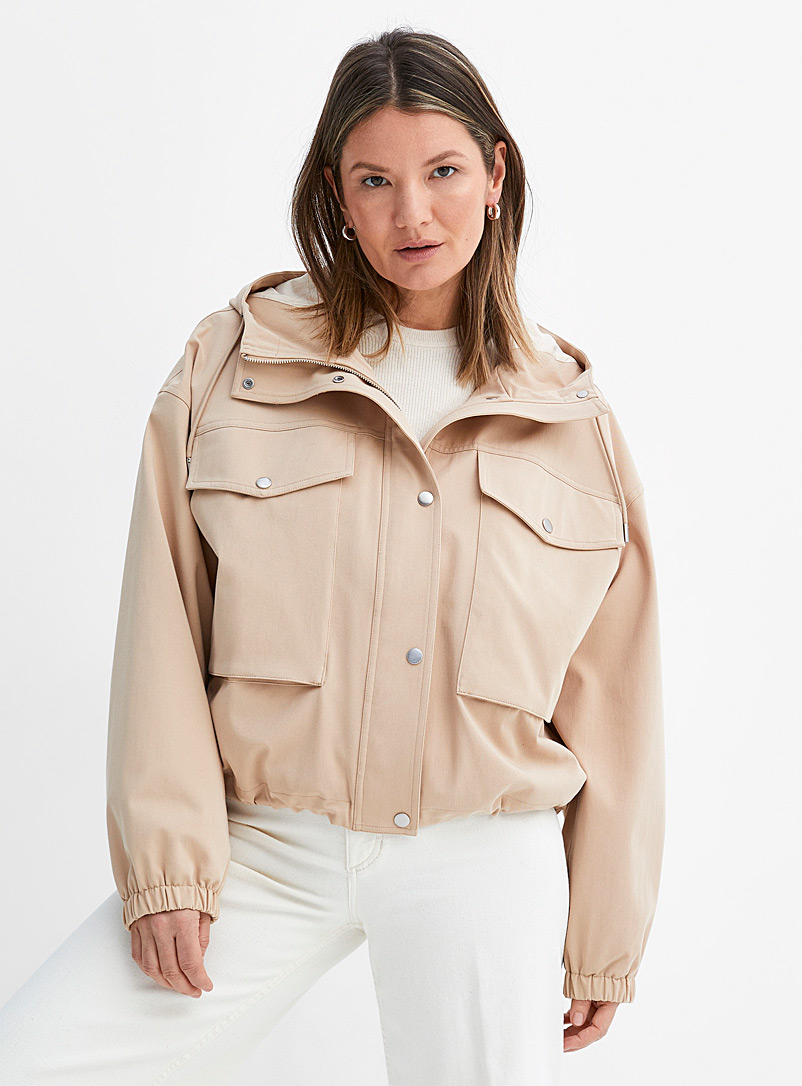 Packable sleeveless puffer jacket, Contemporaine