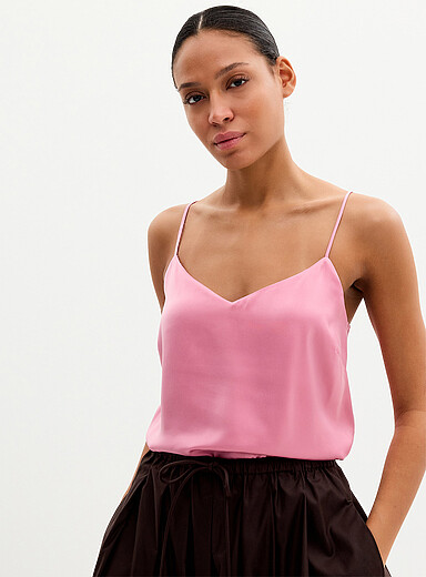La camisole satin fluide