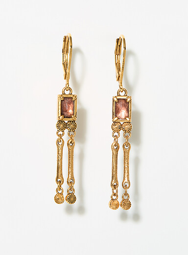 Les boucles d'oreilles Simone