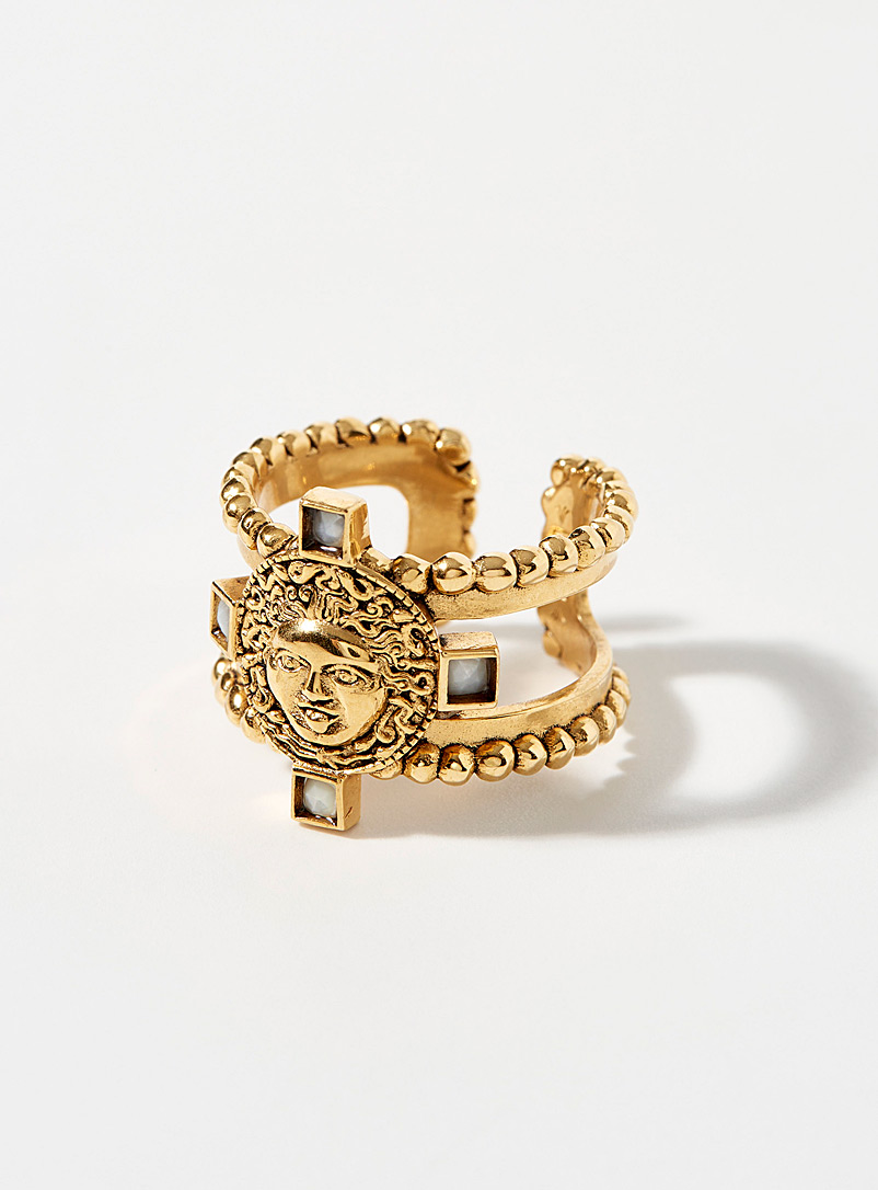 LA2L Assorted Medusa ring for women