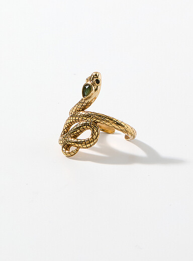 La bague Sissi serpent