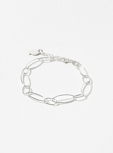 Le bracelet fines mailles ovales
