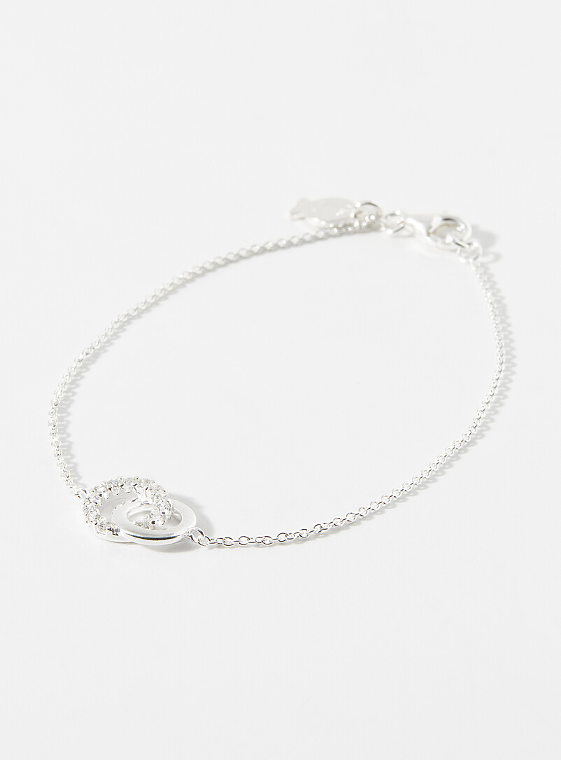 Interlaced Hoop Bracelet