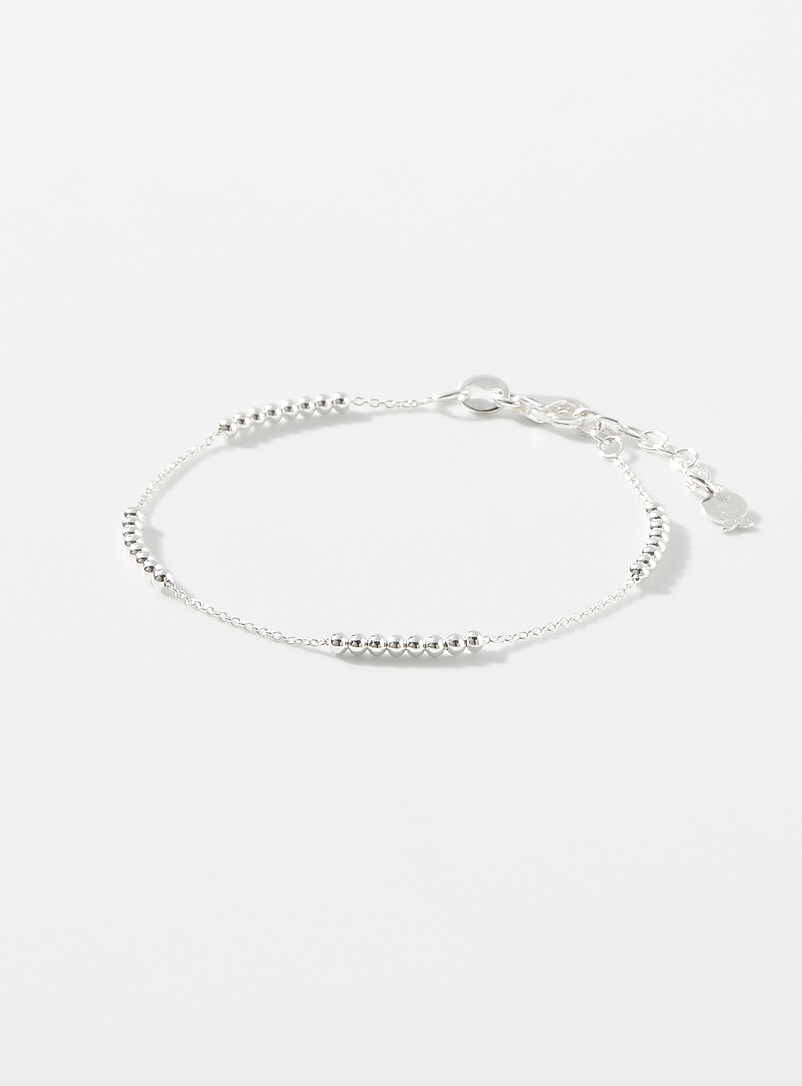 Small bead stations bracelet product image (primary)