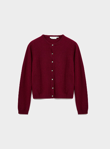 Ultra-soft pure cashmere cardigan