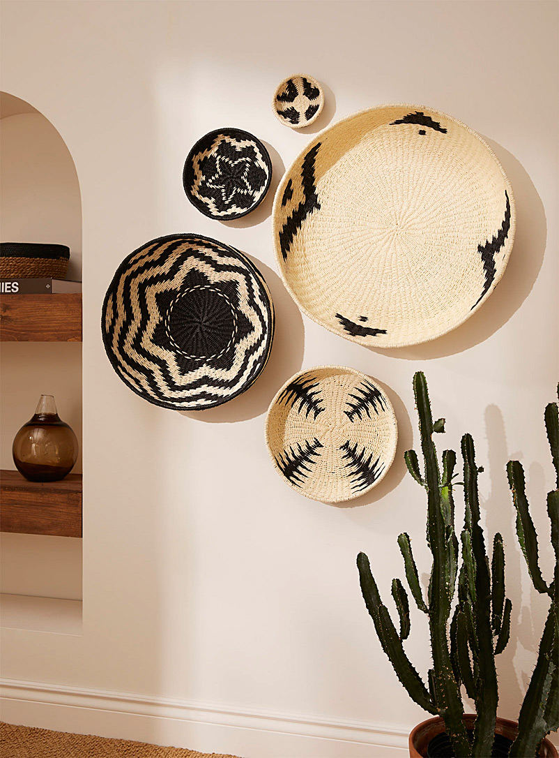 Simons Maison Cream Beige Nomadic decorative baskets Set of 5
