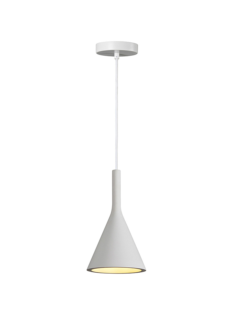 Simons Maison White White conical hanging lamp