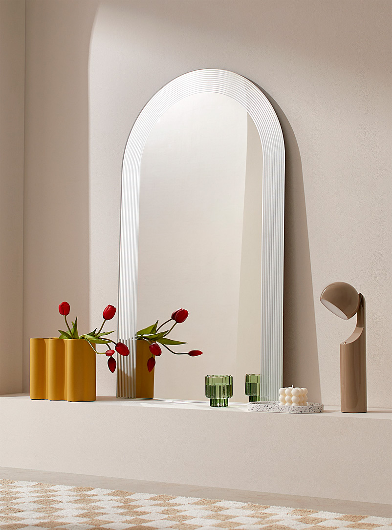 Simons Maison Assorted Grooved arch mirror