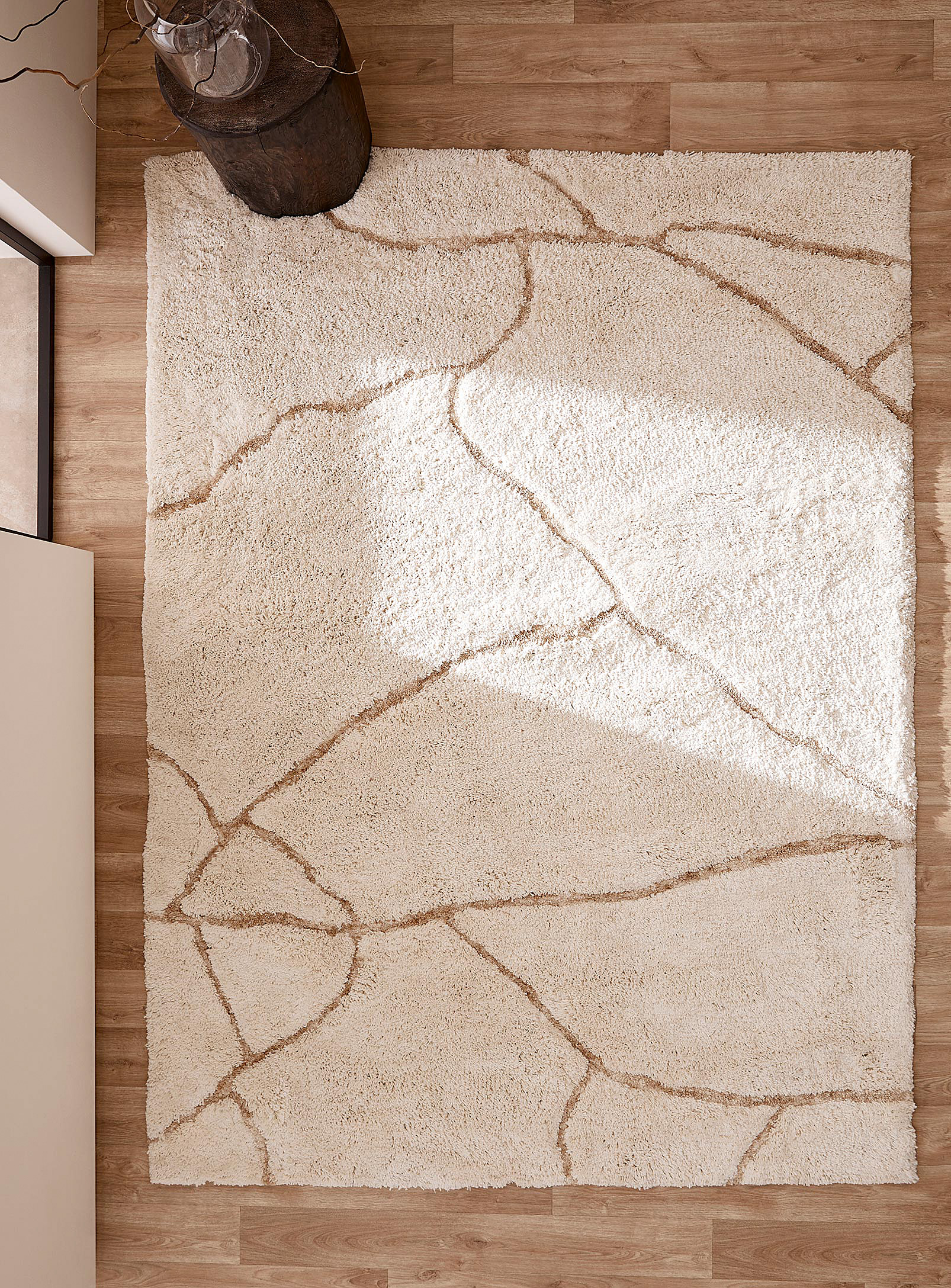 Simons Maison Crackling Stone Shag Rug See Available Sizes In Grey