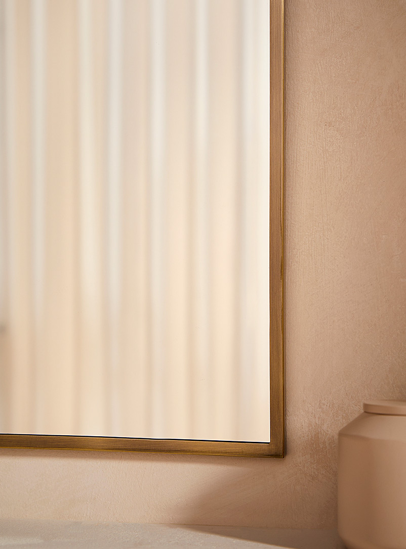 Golden arch sleek mirror product image 2