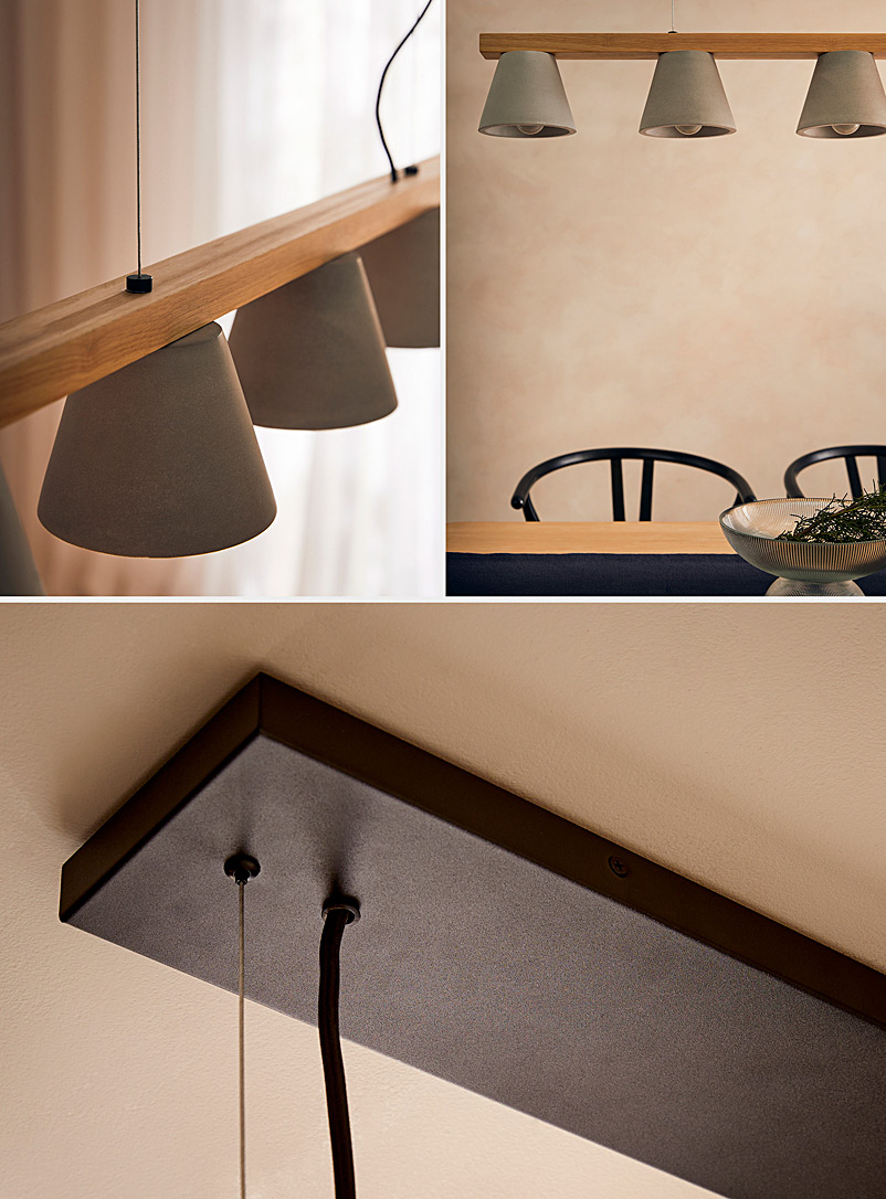 Natural hanging lamp product image 3