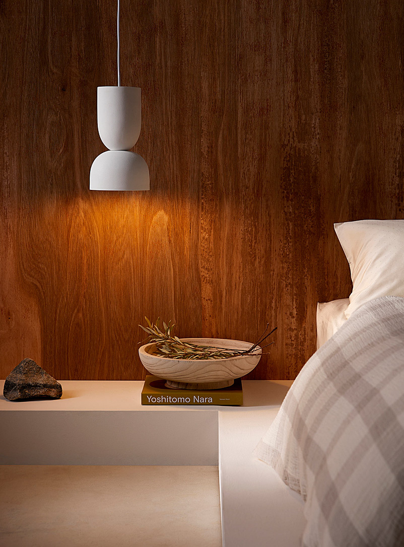 Geo Cement Hanging Lamp