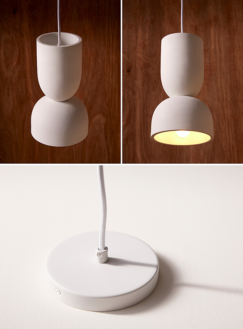 Geo cement hanging lamp product image 3