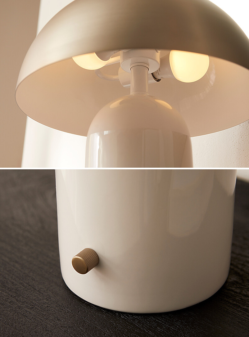 Domed shade sleek table lamp product image 3