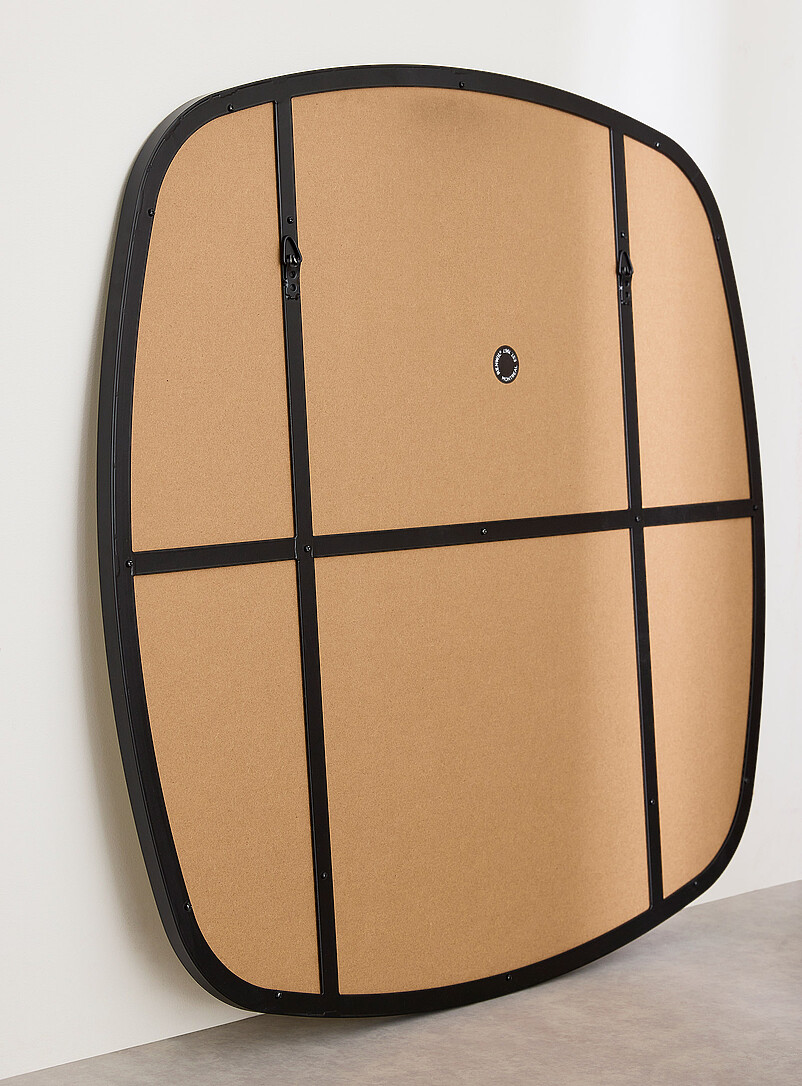 Rounded edges square mirror product image 3